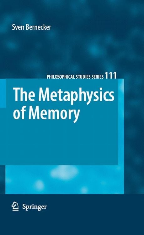 Produktbild: The Metaphysics of Memory
