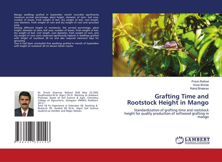 Produktbild: Grafting Time and Rootstock Height in Mango
