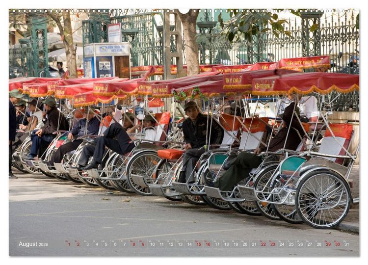 Produktbild: Vietnam - Momente einer Reise (Wandkalender 2026 DIN A2 quer), CALVENDO Monatskalender
