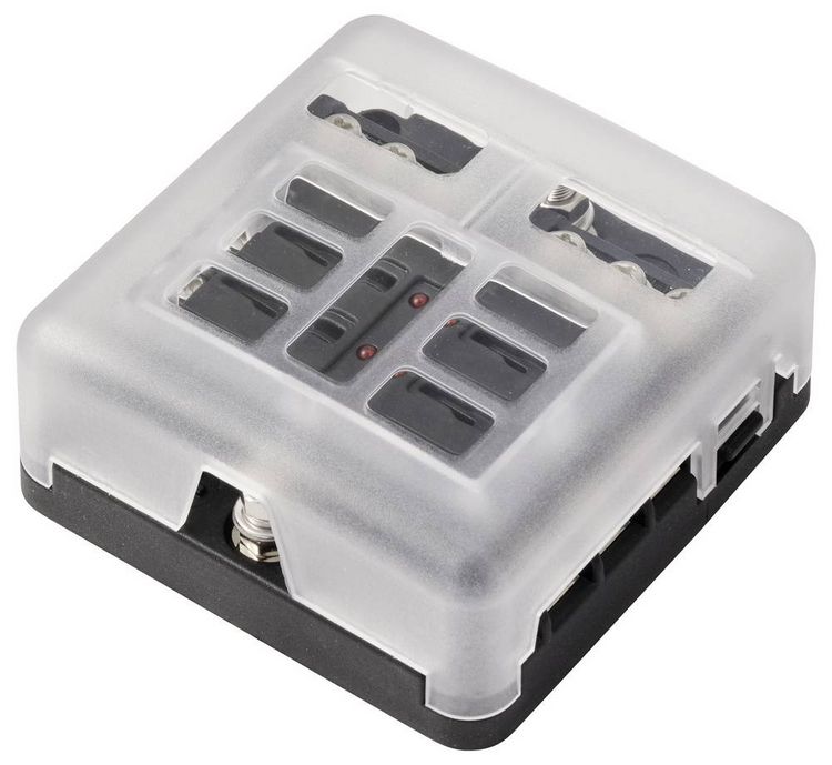 Produktbild: TRU COMPONENTS SICHERUNGS BOX 6-tlg TC-13473376 5 A, 10 A, 15 A, 20A