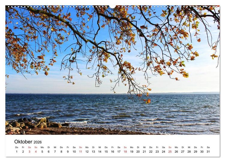 Produktbild: Strande und B&uuml;lk 2026 (hochwertiger Premium Wandkalender 2026 DIN A2 quer), Kunstdruck in Hochglanz