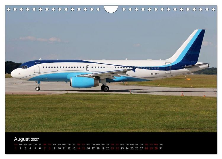 Produktbild: Bizjets (Wall Calendar 2027 DIN A4 landscape), CALVENDO 12 Month Wall Calendar