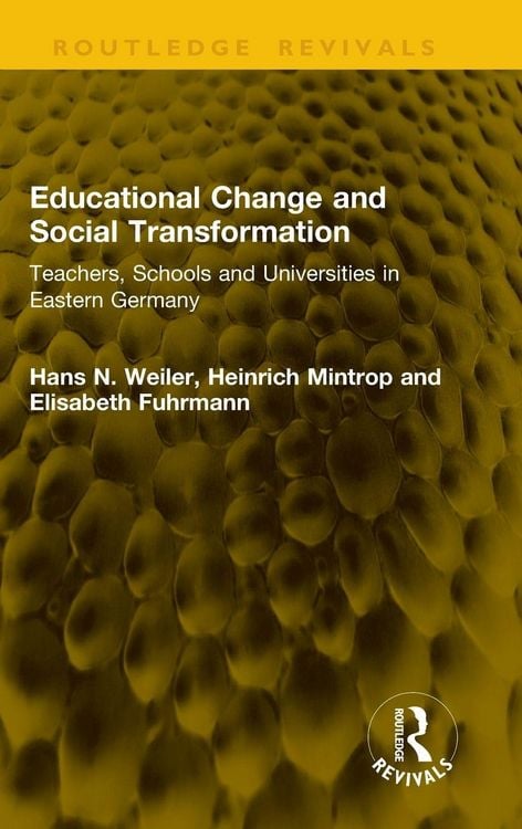Produktbild: Educational Change and Social Transformation