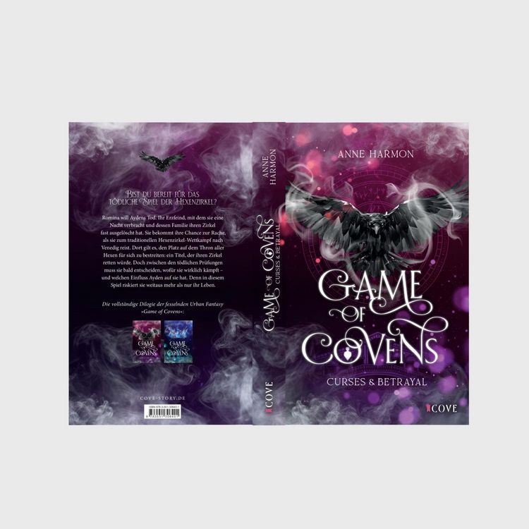 Produktbild: Curses & Betrayal (Game of Covens 1)