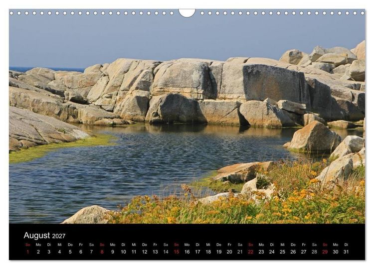 Produktbild: Bilderreise Nova Scotia (Wandkalender 2027 DIN A3 quer), CALVENDO Monatskalender