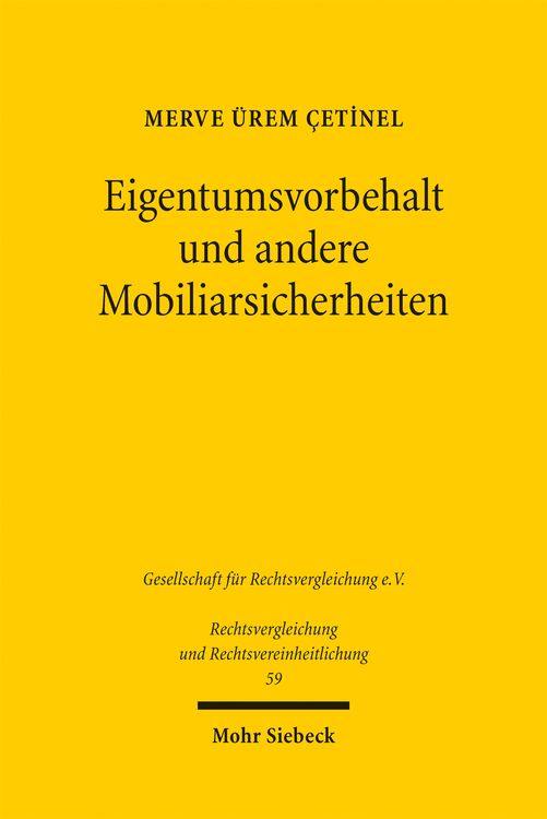 Produktbild: Eigentumsvorbehalt und andere Mobiliarsicherheiten
