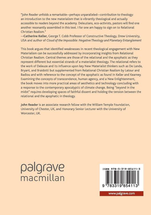 Produktbild: Theology and New Materialism