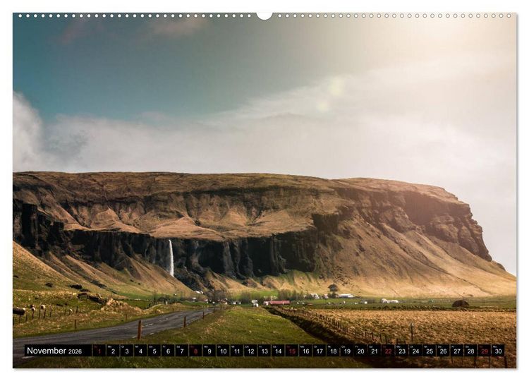 Produktbild: Island. Ein Land f&uuml;r Entdecker und Abenteurer. (Wandkalender 2026 DIN A2 quer), CALVENDO Monatskalender