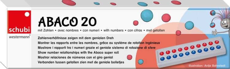 Produktbild: SCHUBI ABACO 20 mit Zahlen