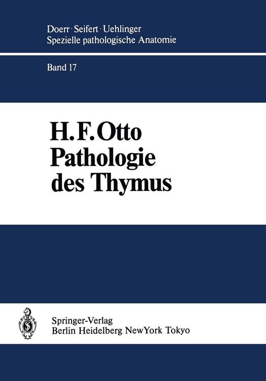 Produktbild: Pathologie des Thymus