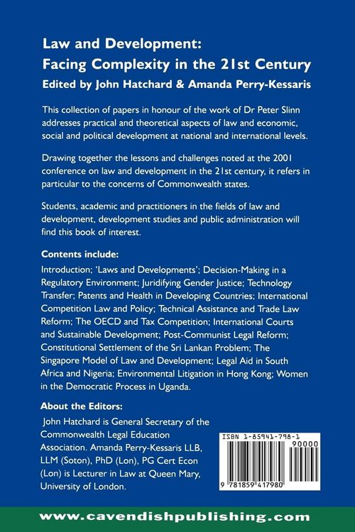 Produktbild: Law and Development