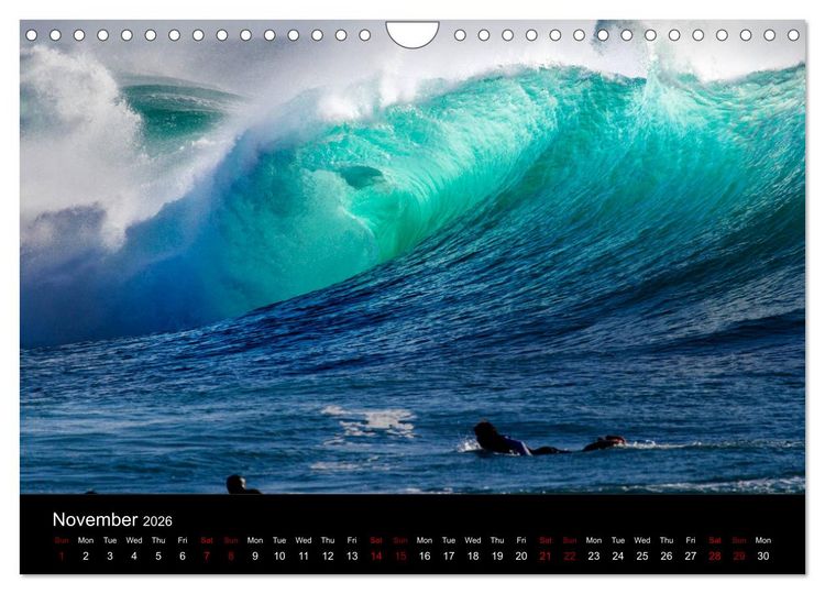 Produktbild: Cornish Surf and Storms (Wall Calendar 2026 DIN A4 landscape), CALVENDO 12 Month Wall Calendar