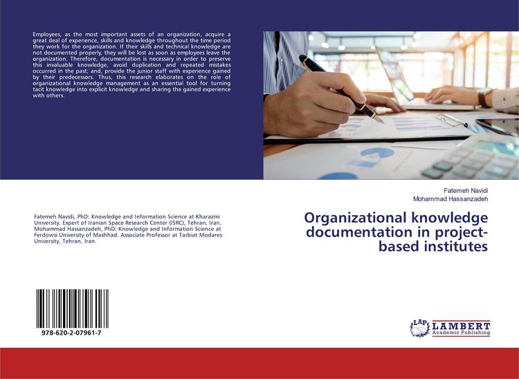 Produktbild: Organizational knowledge documentation in project-based institutes