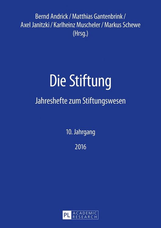 Produktbild: Die Stiftung
