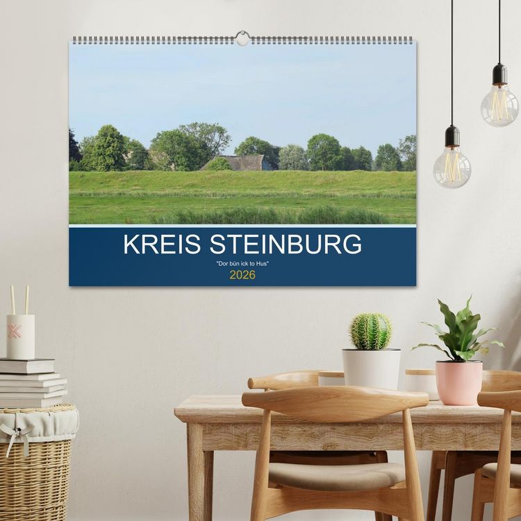 Produktbild: Kreis Steinburg (Wandkalender 2026 DIN A2 quer), CALVENDO Monatskalender
