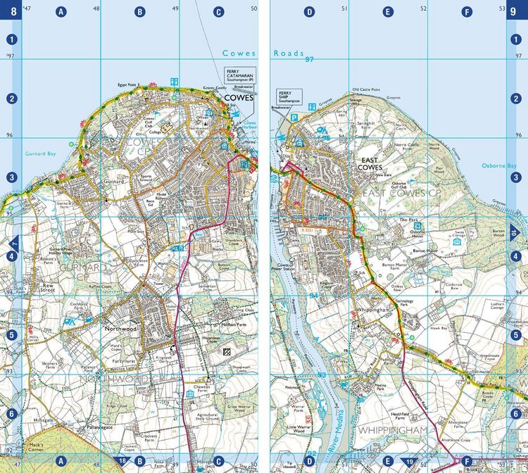 Produktbild: Isle of Wight A-Z Adventure Atlas