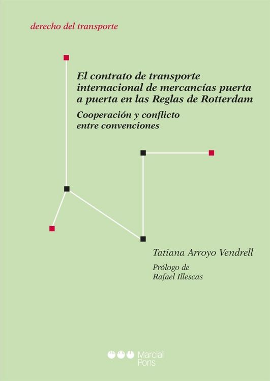 Produktbild: Arroyo Vendrell, T: Contrato de transporte internacional de