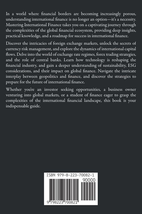 Produktbild: Mastering International Finance