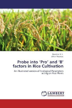 Produktbild: V. J. , D: Probe into 'Pro' and 'B' factors in Rice Cultivat