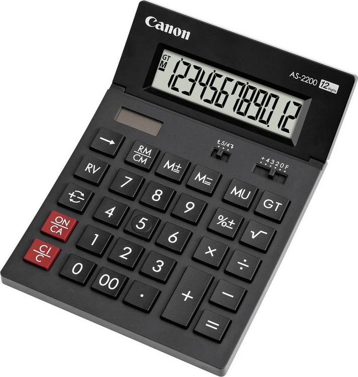 Produktbild: CANON Tischrechner AS-2200