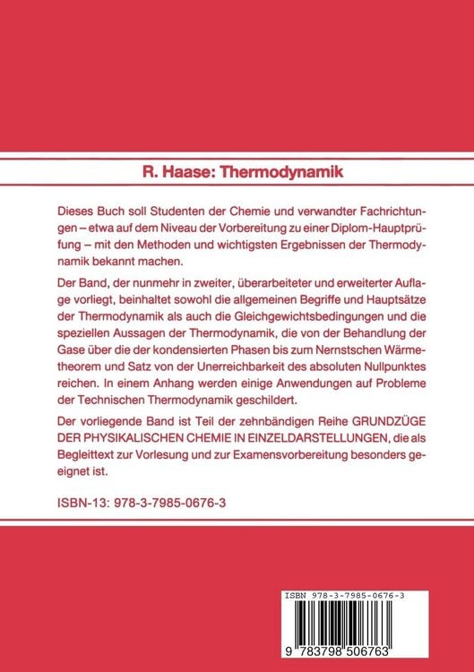 Produktbild: Thermodynamik