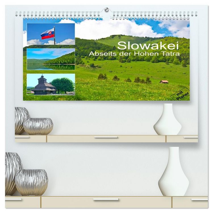 Produktbild: Slowakei - Abseits der Hohen Tatra (hochwertiger Premium Wandkalender 2026 DIN A2 quer), Kunstdruck in Hochglanz