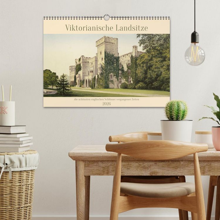 Produktbild: Viktorianische Landsitze (Wandkalender 2026 DIN A3 quer), CALVENDO Monatskalender