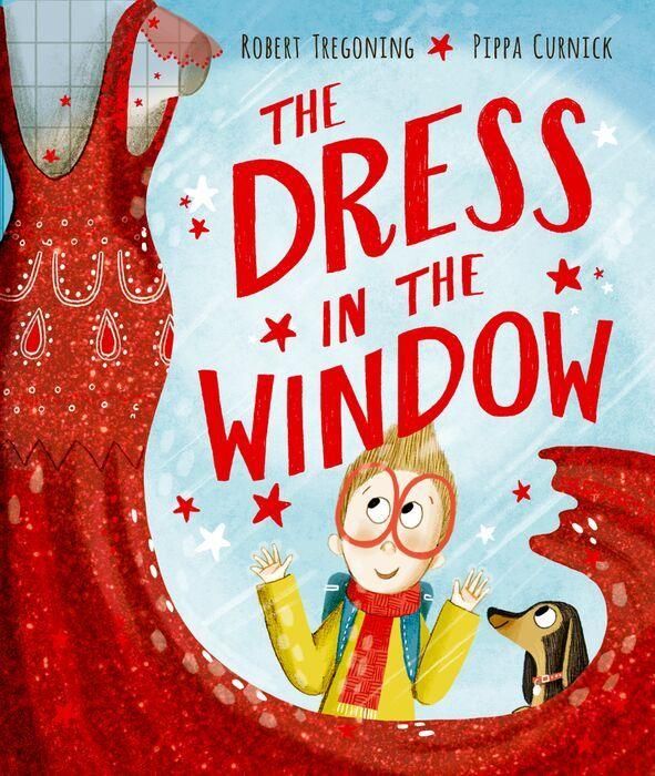 Produktbild: The Dress in the Window - A joyful LGBTQ+ picture book about self-expression, identity and finding the courage to be yourself