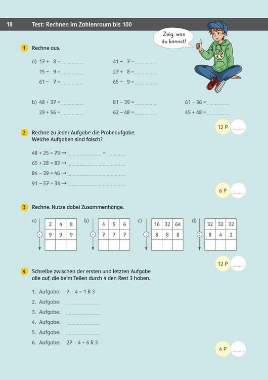 Produktbild: Klett Team Drachenstark: Das gro&szlig;e Trainingsbuch Mathe 3. Klasse