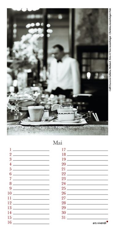 Produktbild: Geburtstagskalender Espresso, Cappuccino & Co.