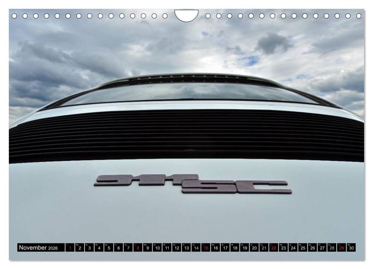 Produktbild: Porsche 911 SC pure &Auml;sthetik (Wandkalender 2026 DIN A4 quer), CALVENDO Monatskalender