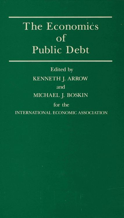 Produktbild: The Economics of Public Debt