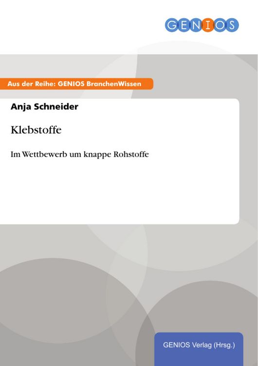Produktbild: Klebstoffe