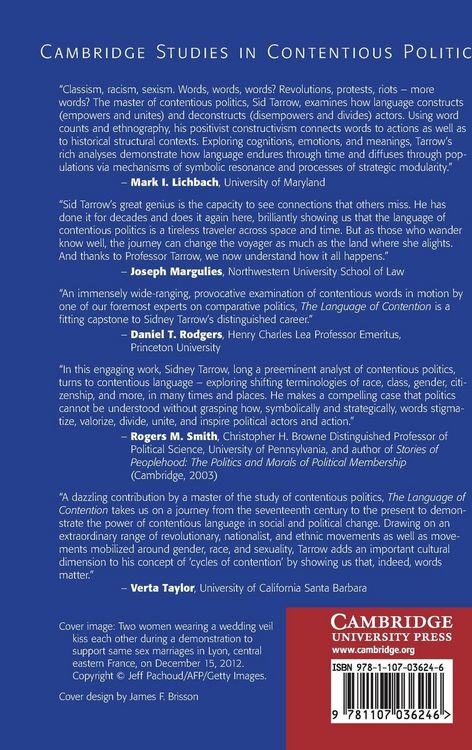 Produktbild: The Language of Contention