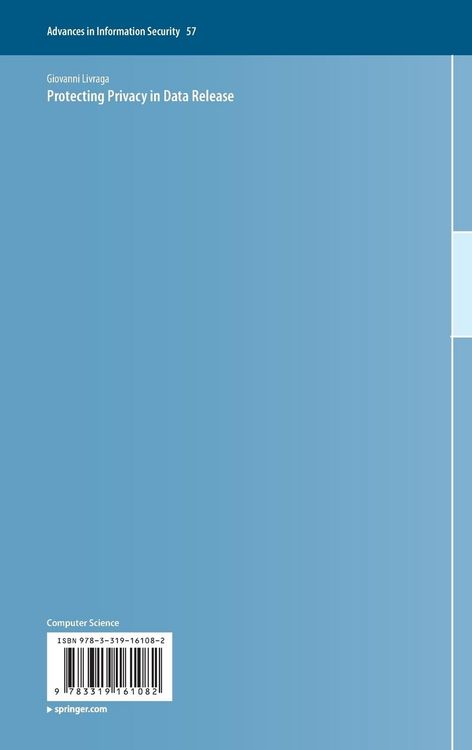 Produktbild: Protecting Privacy in Data Release