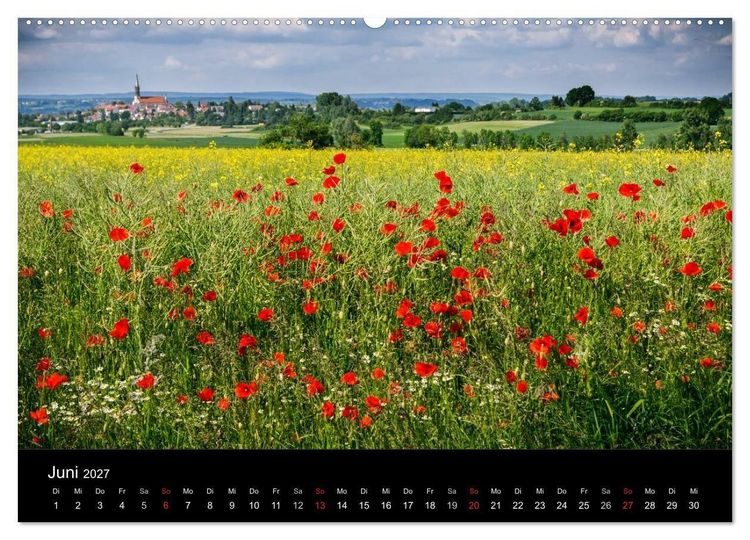 Produktbild: Schwabens Sch&ouml;nheit (Wandkalender 2027 DIN A2 quer), CALVENDO Monatskalender