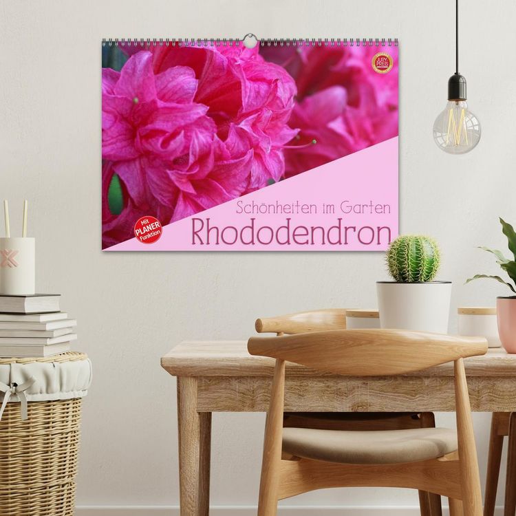 Produktbild: Rhododendron Sch&ouml;nheiten im Garten (Wandkalender 2026 DIN A3 quer), CALVENDO Monatskalender