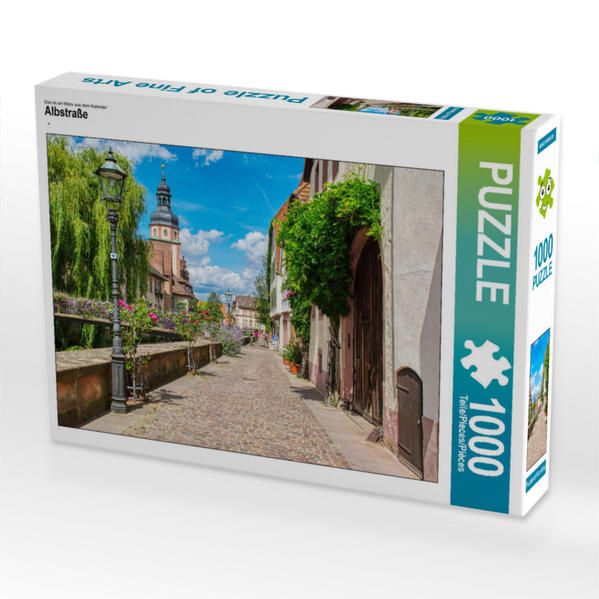 Produktbild: CALVENDO Puzzle Albstra&szlig;e | 1000 Teile Lege-Gr&ouml;&szlig;e 64x48cm Foto-Puzzle f&uuml;r gl&uuml;ckliche Stunden