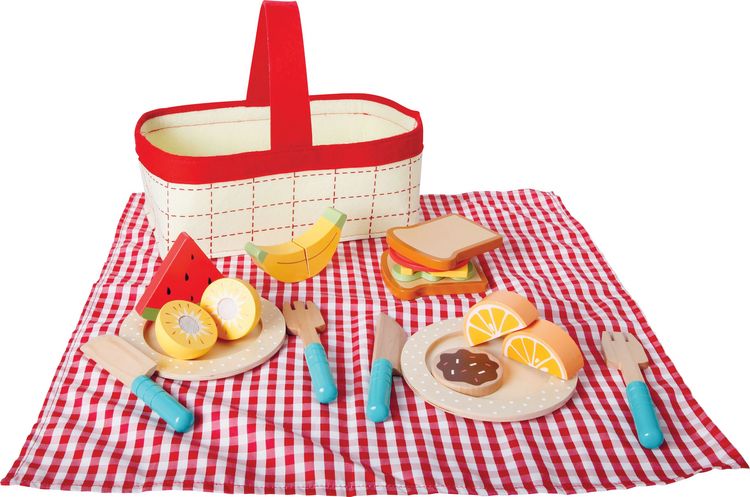 Produktbild: SpielMaus K&uuml;che Picknick Korb, 18 Teile