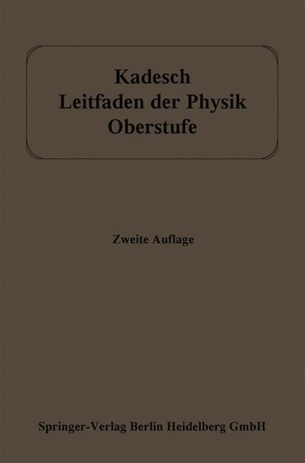Produktbild: Leitfaden der Physik