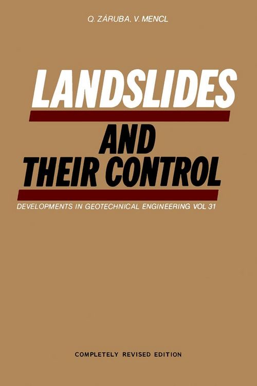 Produktbild: Landslides and Their Control