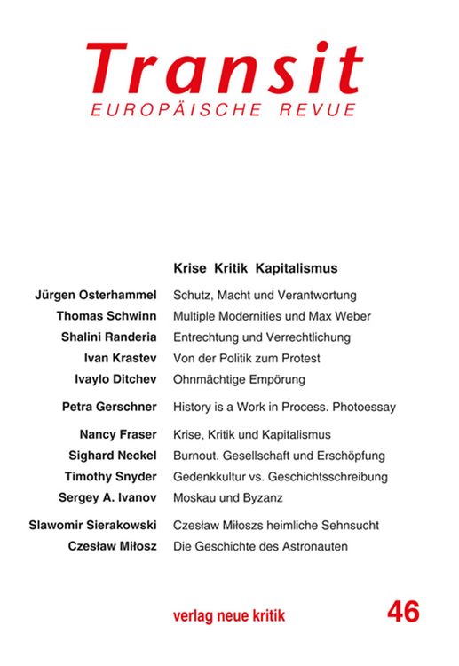 Produktbild: Transit 46. Europ&auml;ische Revue