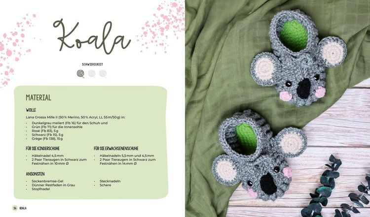 Produktbild: Tierisch gem&uuml;tlich &ndash; Amigurumi-Hausschuhe h&auml;keln f&uuml;r Klein und Gro&szlig;