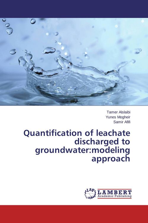 Produktbild: Quantification of leachate discharged to groundwater:modeling approach