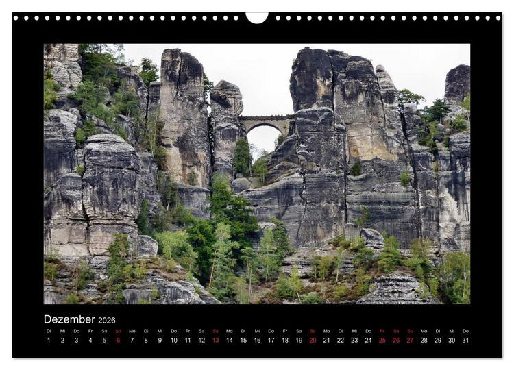 Produktbild: Br&uuml;cken weltweit (Wandkalender 2026 DIN A3 quer), CALVENDO Monatskalender