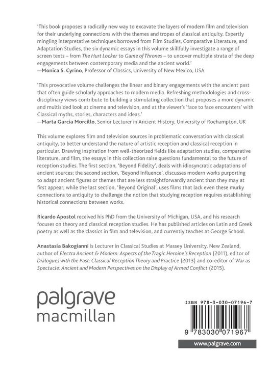 Produktbild: Locating Classical Receptions on Screen