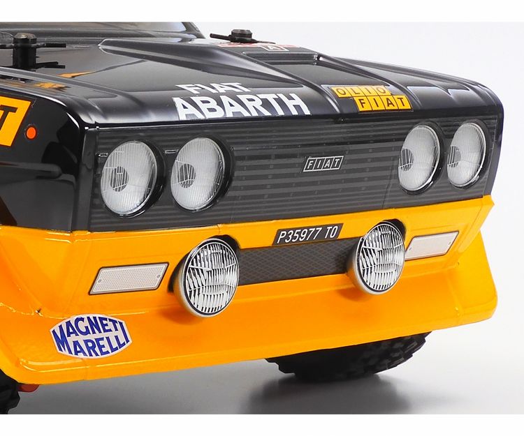 Produktbild: Tamiya Fiat 131 Abarth Olio 1:10 RC Modellauto Elektro Rally Allradantrieb (4WD) Bausatz