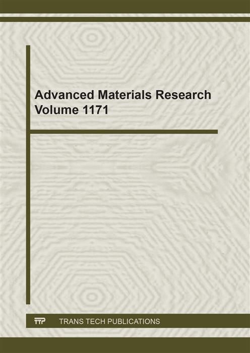 Produktbild: Advanced Materials Research Vol. 1171