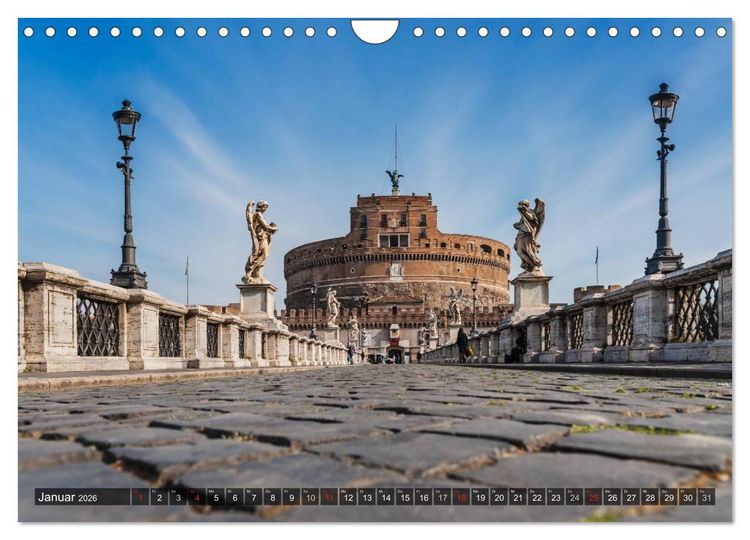 Produktbild: Ein Wochenende in Rom (Wandkalender 2026 DIN A4 quer), CALVENDO Monatskalender
