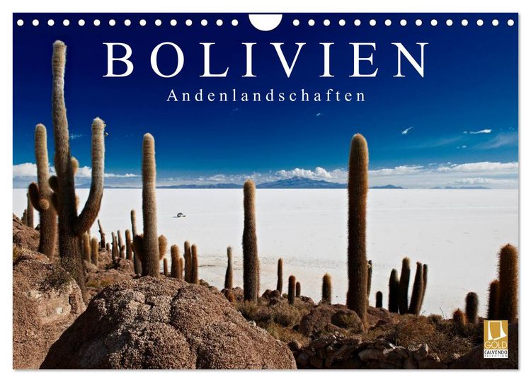 Produktbild: Bolivien Andenlandschaften (Wandkalender 2026 DIN A4 quer), CALVENDO Monatskalender